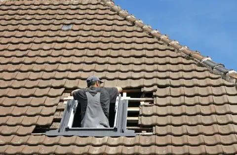Pose de velux - Vierville-sur-Mer